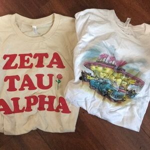 ZTA shirts